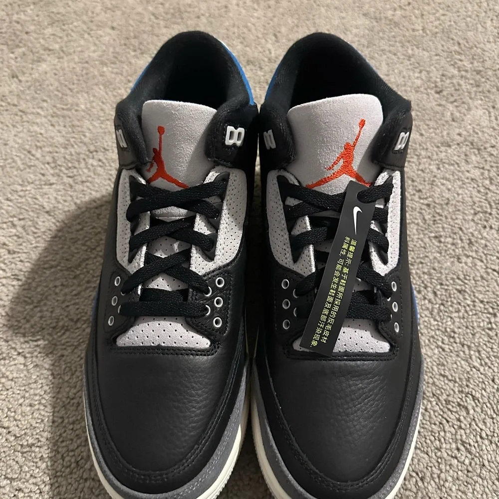 Size 9.5 - Air Jordan 3 Retro OG Rare Air IB8967-004 New - Picture 2 of 10